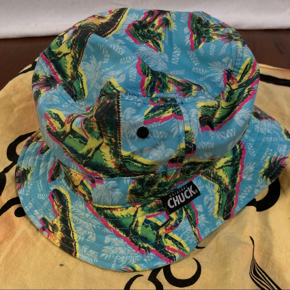 Original Dinosaur Design Chuck Bucket Hat